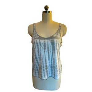 Gap light green tie dye tank NWT